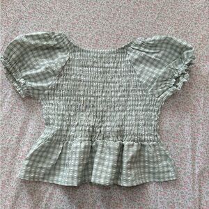 frilly top